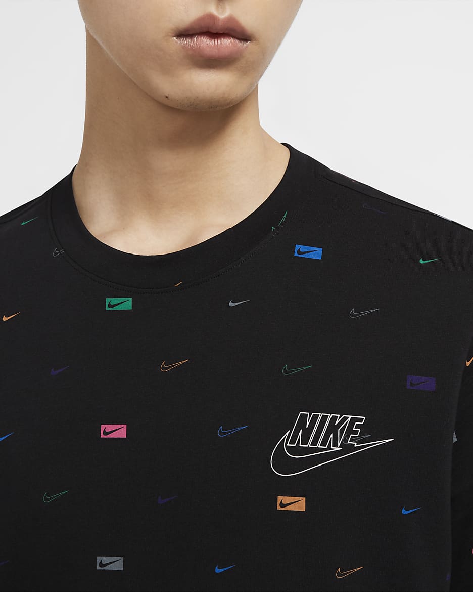 Nike printed t shirts cheap